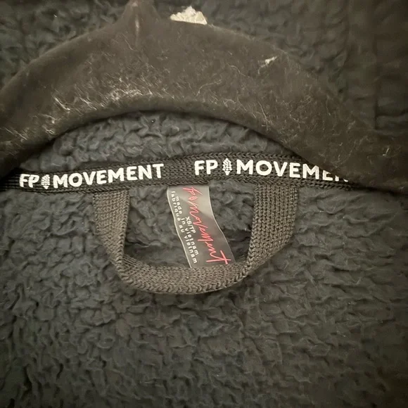 NWOT Free People Movement Mountain High Half Zip Fleece Jacket - Picture 6 of 7